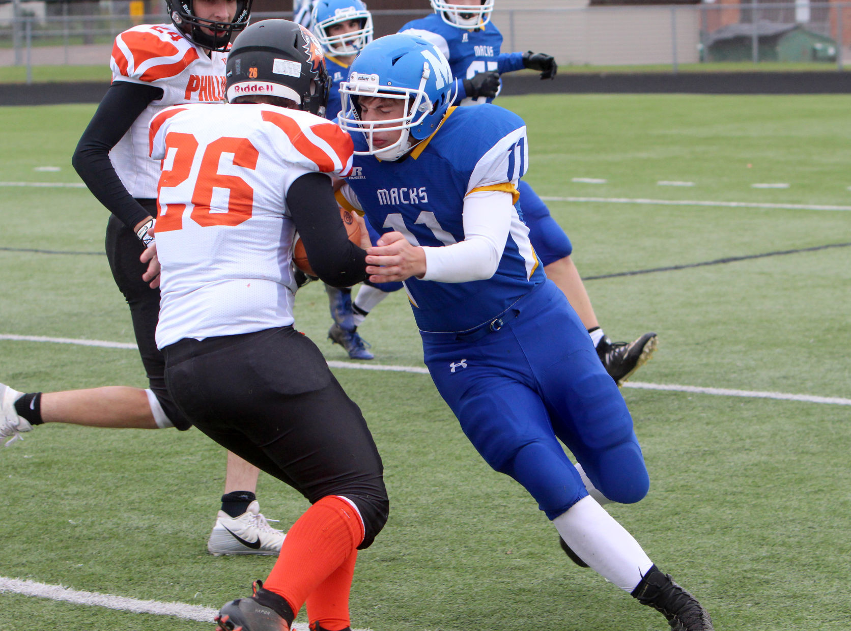 Phillips at McDonell football 9-29-18